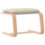 Tabure krem 51 x 41 x 40 cm od tkanine