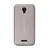 Maska na preklop Teracell Flip Premium za Alcatel Pixi 4 (5 in)/5010 srebrna.