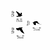 WALLXPERT Zidna dekoracija Birds 477