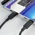 Acefast C5 USB-C - USB-C/USB-C 2v1 kabel, 100W, 480Mb/s - črn