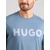 HUGO Majica Dulivio golobje modra / pastelno modra