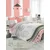 Nazenin - Pink Pink White Green Ranforce Single XL Posteljina Set