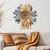 Rama de Oro -1 NaturalBlack Decorative Wooden Wall Accessory