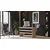 Hanah home Radni sto 140x73,8x60cm Hrast-Crni