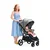 KINDERKRAFT Kolica za bebe GRANDE PLUS siva