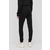 Pamučne hlače Chiara Ferragni za žene, boja: crna, glatke