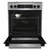 Gorenje Kombinovani šporet GK6C62XC, 1 ringla, 3 gorionika, Ventilatorska rerna 71l,