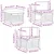 Set vanjskih sofa 7 pcs Bijela i bež
