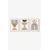 Wallity slika 3Dartsoho86, 3 dijela, 33 x 48 cm