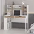 Hanah Home radni sto Mila, 120 cm, beli / orah