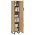 Highboard Umjetnički hrast 34,5 x 34 x 180 cm Konstruirano drvo