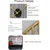 Dizajnerska stenska ura Decore 2 Black 60cm