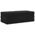 Sofa na razvlačenje 120 x 67 x 45 cm Crna