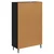 Highboard Crni hrast 69,5 x 31 x 115 cm Konstruirano drvo