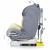 Chipolino autosjedalica ISOFIX Journey 360 - Banana