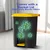 Kanta za otpatke, 30 L, Crna