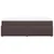 Vidaxl Box spring postelja z vzmetnico temno rjava 120x190 cm blago
