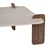HANAH HOME Sto za dnevnu sobu Marais Travertine Venezia Walnut