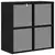 Kreveta s ladicama Crni hrast 59,5 x 27 x 57 cm