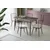 Hanah Home Set 4 trpezarijske stolice Yildiz Krem