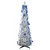 Umjetno božićno drvce s 50 LED svjetlima Bijelo 120 cm PVC