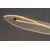 Rabalux Visilica Zofrael, LED 32W, 3000K, 94x30cm, Zlatne boje