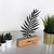 Aberto Design Dekorativna figura M-032, 17x27x3.5 cm, Crna