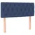 Vidaxl Box spring postelja z vzmetnico modra 100x200 cm blago