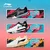 Li-Ning Muške patike Didi Feixing 2 Lite, Crno-bele