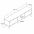 HANAH HOME TV polica Siena 1216