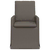 Trpezarijske stolice 2 pcs Svjetlosiva 57 x 67 x 98 cm