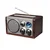 ROADSTAR Retro radio sa drvenim kućištem HRA1345