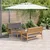 Sjedeća garnitura za vrt 3 pcs Smeđa 120 x 65,5 x 79 cm