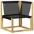 Set vanjskih sofa s jastukom 6 pcs Bijela i krem