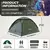 KingCamp Ultralight Šotor Mondome II, Zelen