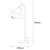 Opviq Stona lampa E27 Socket, Bronzana