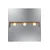 Opviq luster 1416-1, LED 30 W, hrast