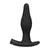 Rimba Electro Play E-Stim Anal Plug with Pump Bi-Polar Black