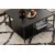 Hanah Home Klub sto Uranus 15x40x15cm Crni