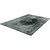 Modrozelena volnena preproga 200x300 cm Eve – Agnella