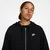 Nike M NK CLUB FT FZ HOODIE, muška jakna, crna FN3884