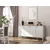 Hanah Home Konzolni sto FRN-20007, 160x82x44 cm, Beli