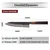 Damaskasti kuhinjski nož AO-37382 - Kiritsuke / Smeđa KP37382