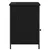 Noćni ormar 2 pcs Crni hrast 40 x 42 x 60 cm Konstruirano drvo
