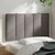 shumee vidaXL Vzglavna stranica taupe 80 cm blago