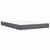 vidaXL Postelja boxspring z vzmetnico Temno siva 140 x 200 cm Žamet