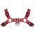Svenjoyment Muški grudni pojas Harness, Crveni