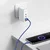 Baseus Crystal Shine kabel USB na USB-C 5A100W1.2m (plavi)