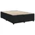 Vidaxl Box spring postelja z vzmetnico črna 160x200 cm žamet