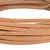 vidaXL Usnjeni trak Svetlo rjava 500 x 0,4 cm Usnje